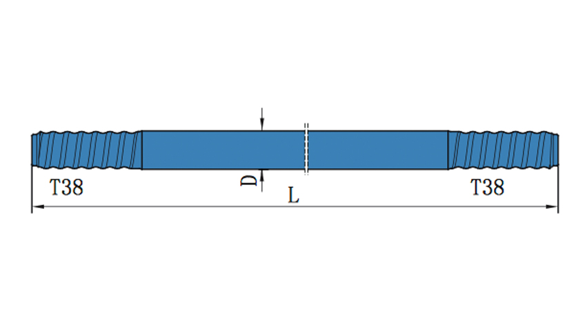 T38 Extension rod